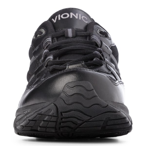 Vionic Trainers Ireland - Classic Walker Black - Mens Shoes For Sale | SYAFJ-1789